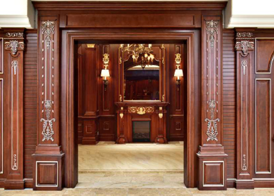 原木护墙 原木护墙